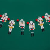 Christmas Nutcracker Pom Pom Garland